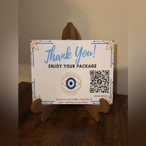 Evil Eye Thank You Cards, Custom Cards